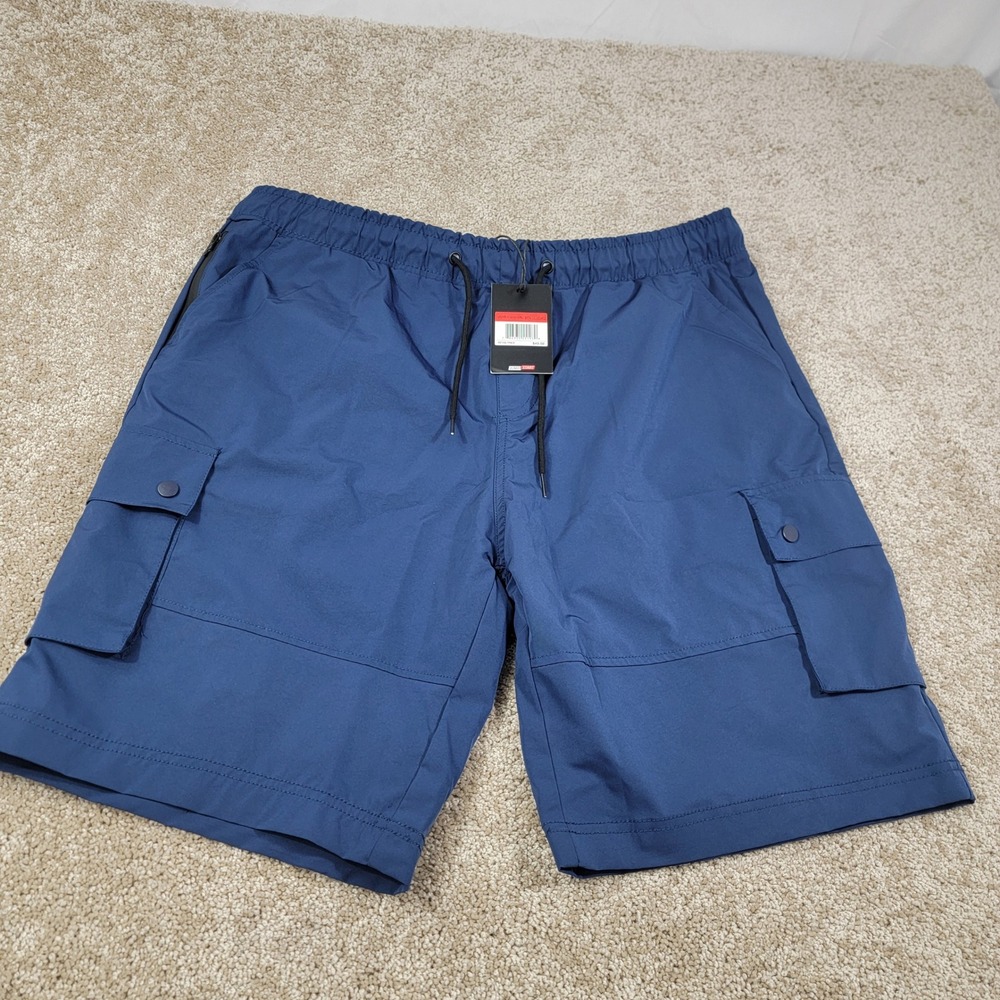 Jump Start Cargo Shorts Elastic Waist Casual Activewear Shorts‎ 2XL